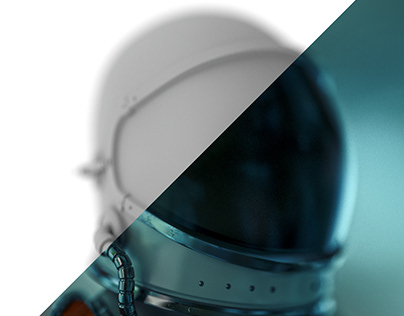Astronaut - Cinema 4D & Octane Render