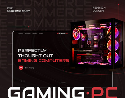 Project thumbnail - GAMING.PC | E-commerce redesign concept