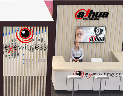 Dahua Eye Witness Exhibition Stand Design 2018 Muscat