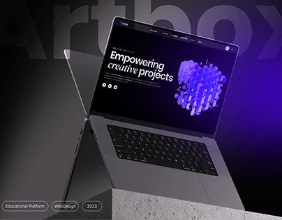Artbox | Educational Platform | Website Redesign