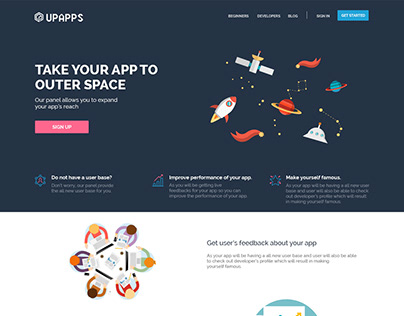 UPAPPS Landing Page