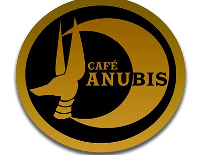 LOGOTIPO + AFICHE - CAFÉ ANUBIS