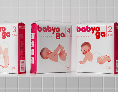 BABYOGA packaging concept for babies