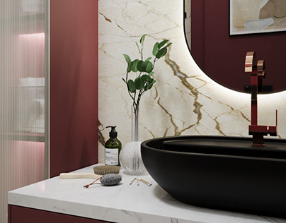 Bathroom “Bordeaux”