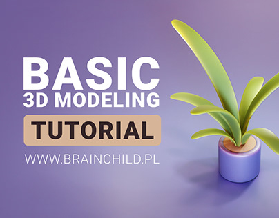 TUTORIAL (beginner) | 3D modeling 3D Plant in Blender