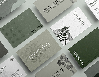 MANUKA - Restaurant Visual Identity.