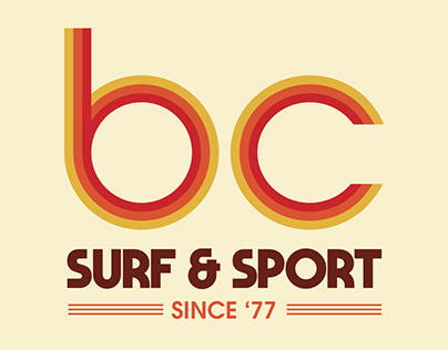 BC Surf 40th Anniversary Retro Tee