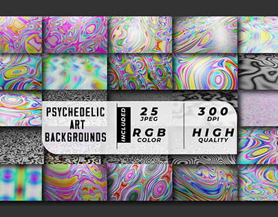 25 Psychedelic Art Collection | Vol.1