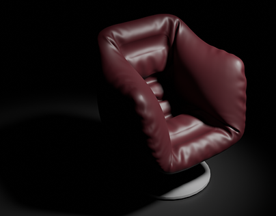 Fluffy Chair 3D