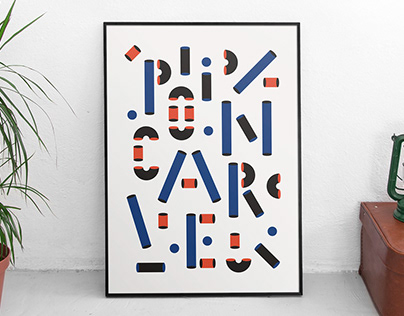 Poincaré — a modular/layered font