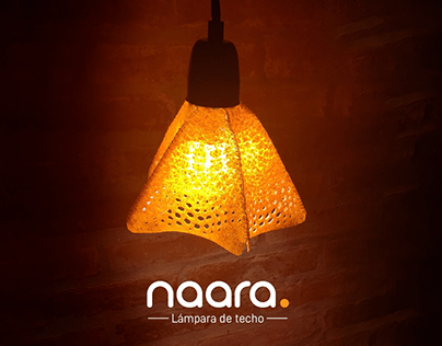 NAARA - Lámpara de biomaterial