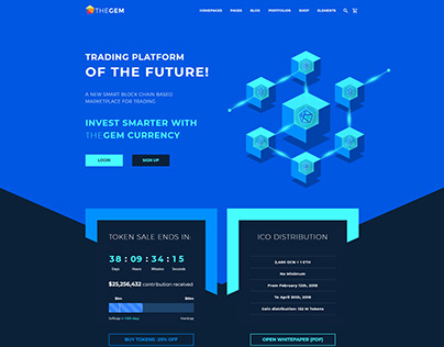TheGem - ICO Website Theme