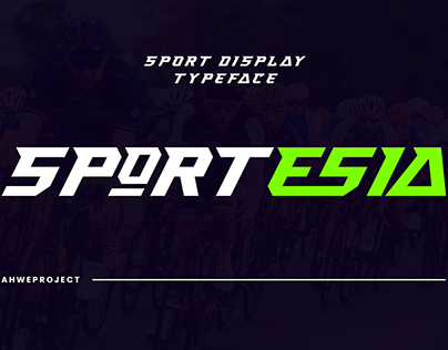 Sportesia - Sport Display Typeface
