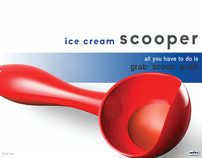 Zyliss Ice Cream Scooper on Behance