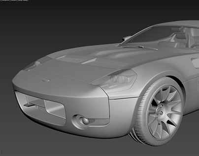 Project thumbnail - Ford Shelby GR1 Concept - creation process