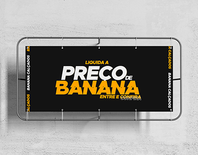 Promoção liquida a preço de banana