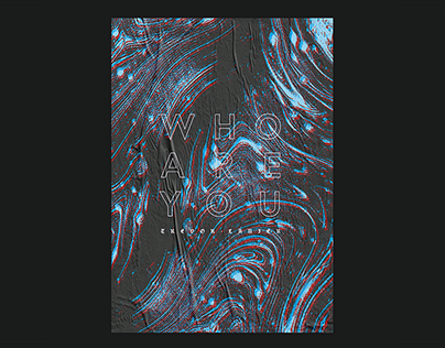 Poster Design | Trevor Lanier · Who Are You | AIGA