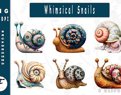 Whimsical Snails