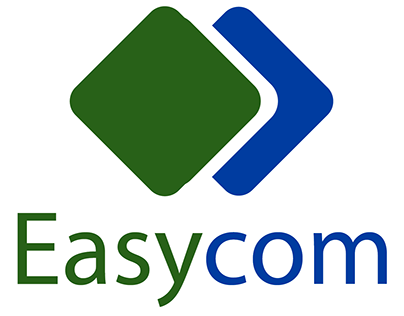 Easycom brand logo design