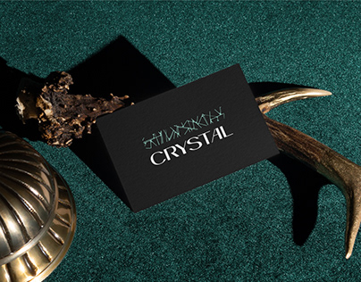 Логотип для ресторана Crystal