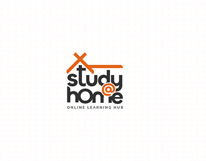 Study@Home | Online Learning App Logo | Alan Mystique.