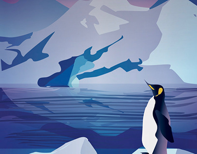 Antarctica Tourist Poster