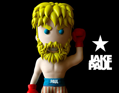 Jake Paul art toy
