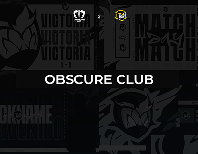 OBSCURE CLUB - ESPORTS LINE