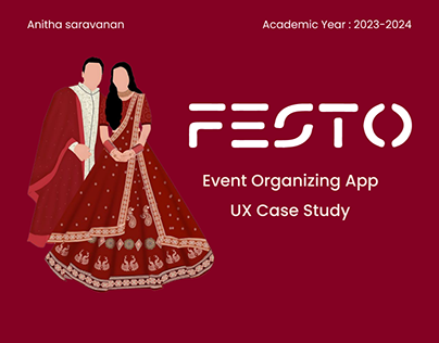 Event organizing app | UX case study