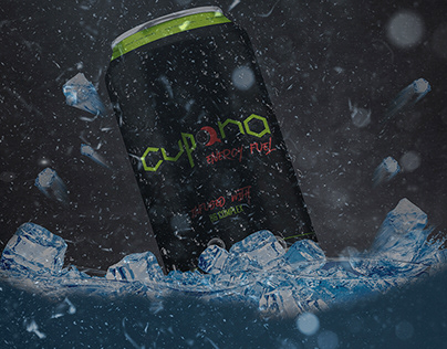 Cupana Energy Drink small scale Brand design