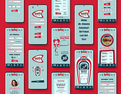 Sandi's Diner App Design