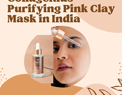 Collagenius Purifying Pink Clay Mask in India