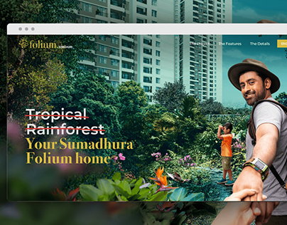 Folium by Sumadhura - Website Design