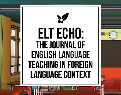 ELT ECHO journal cover design concept (reject)