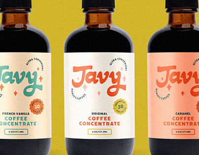 Javy Coffee Brand Identity