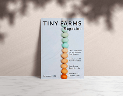 Publication Design - Tiny Farms Magazine