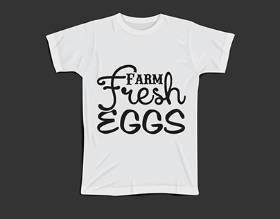 Farm Fresh Eggs t-shirt design