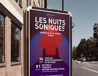 Festival Les nuits soniques 2022 — Direction artistique