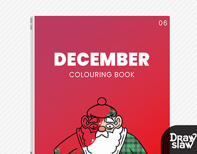 Drawslaw Digital Colouring Book [December 2021]