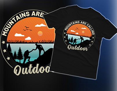 outdoor t-shirt design