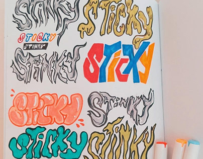 Stinky & Sticky Sketchbook