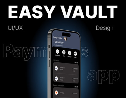 Easy Vault Payments bank app
