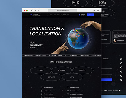 Landing page | Localisation agency