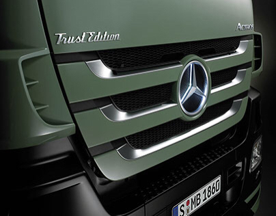 Mercedes-Benz Actros "Trust Edition" ( Lead Designer )