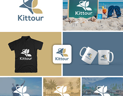 Kit tour agency logo design