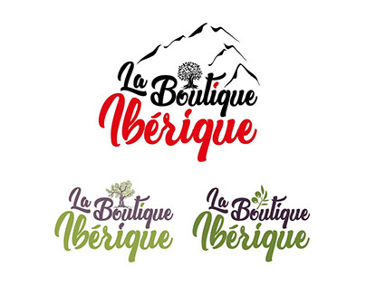 Logo for La Boutique Iberique. Design by Cromatix!