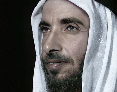 Re-coloring His Highness Sheikh / Zayed Al Nahyan