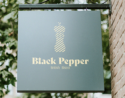 Restaurant Identity Design: Black Pepper