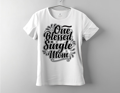Mom typography t-shirt design