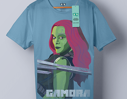 Ilustración Digital: Gamora